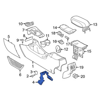 Jeep OE - Console Bracket