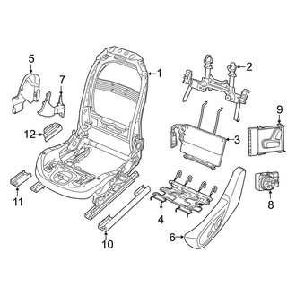 Jeep OE - Seats & Tracks - Tracks & Components (Drivers, Power)