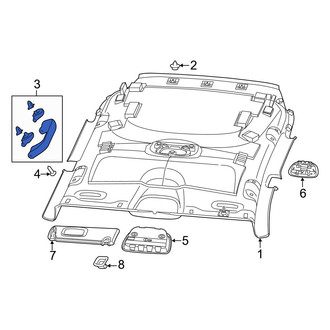 Jeep OE - Front Interior Grab Bar