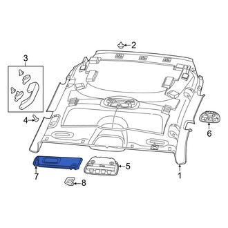 Jeep OE - Left Sun Visor