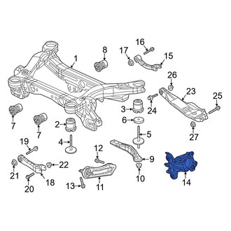 Jeep OE - Rear Right Suspension Knuckle