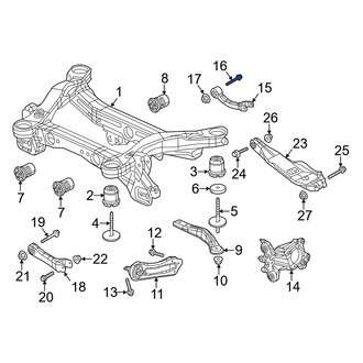 Jeep OE - Front Suspension Control Arm Bolt