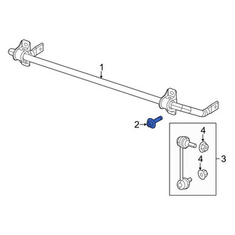 Jeep OE - Suspension Stabilizer Bar Bracket Bolt