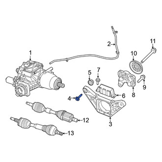 Jeep OE - Differential Housing Support Bolt