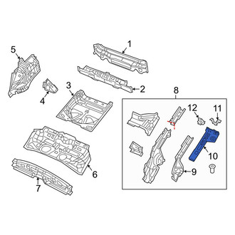 Jeep OE - Rear Right Floor Extension