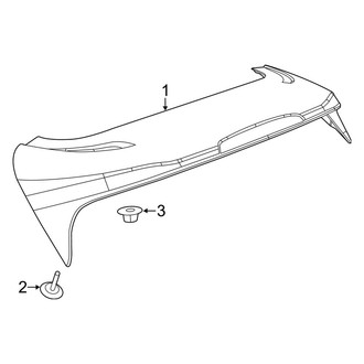 Jeep OE - Lift Gate - Spoiler