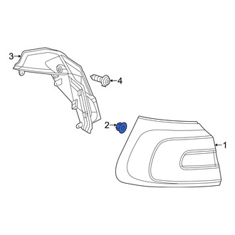 Jeep OE - Tail Light Grommet