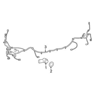 Jeep OE - Rear Bumper - Bumper & Components (Electrical Components), (Trailhawk)