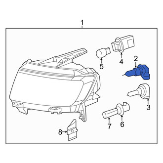 Jeep OE - Fog Light Bulb