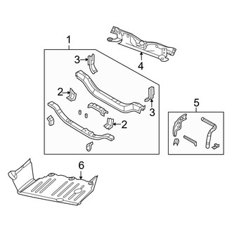 Jeep OE - Radiator Support