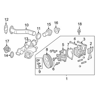 Jeep OE - Cooling - Water Pump