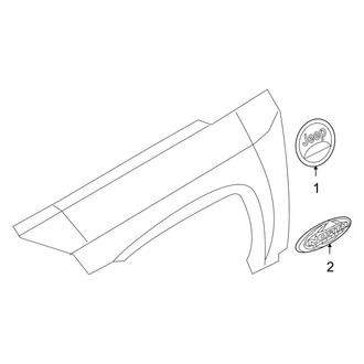 Jeep OE - Fender - Exterior Trim