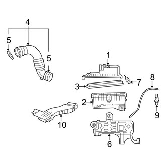 Jeep OE - Engine / Transaxle - Air Intake (2.4L)
