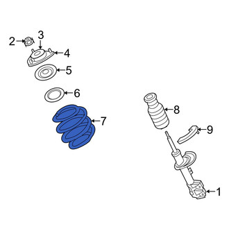 Jeep OE - Front Coil Spring