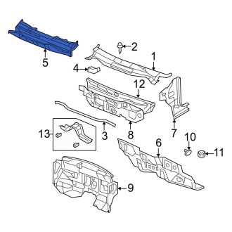 Jeep Compass Cowl Panels & Parts | Vent Grills — CARiD.com