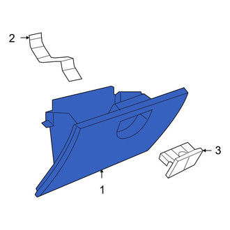 Jeep OE - Front Glove Box