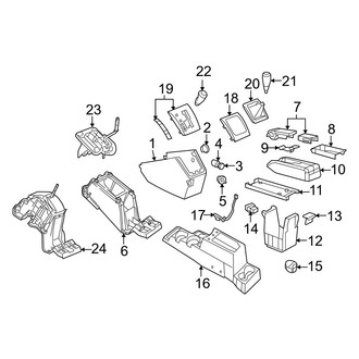 Jeep OE - Front Console