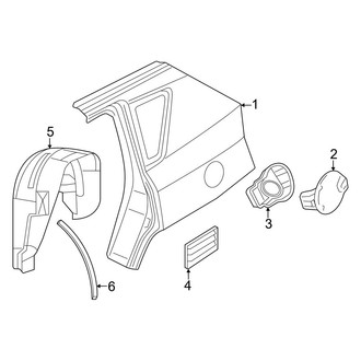 Jeep OE - Quarter Panel & Components