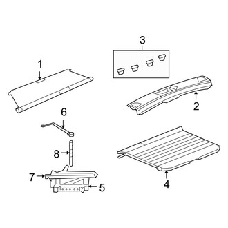 Jeep OE - Rear Body & Floor - Interior Trim