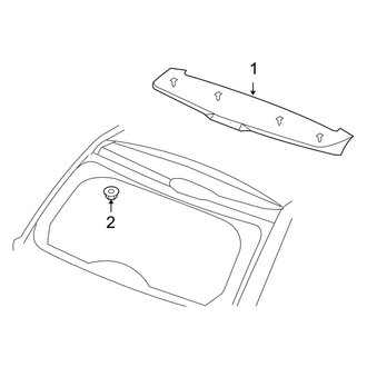 Jeep OE - Lift Gate - Spoiler
