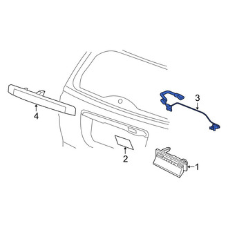 Jeep OE - Rear Tail Light Wiring Harness