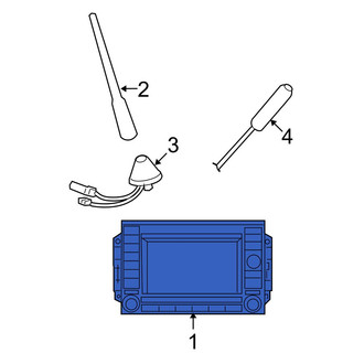 Jeep OE - Radio Control Unit