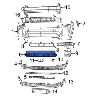 Jeep OE - Front Lower Grille