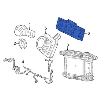 Jeep OE - Park Assist Camera Bracket