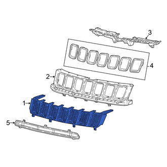 Jeep OE - Front Upper Grille