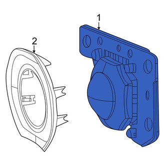 Jeep OE - Front Cruise Control Distance Sensor