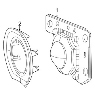 Jeep OE - Front Bumper & Grille - Electrical Components