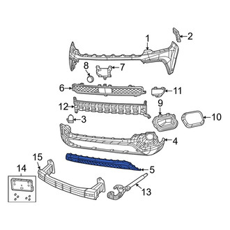 Jeep OE - Front Lower Grille