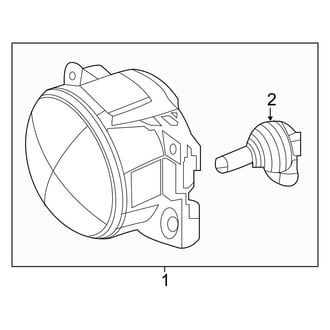 Jeep OE - Front Lamps - Fog Lamps