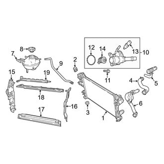 Jeep OE - Cooling - Radiator & Components