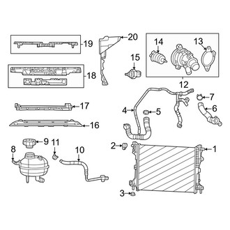 Jeep OE - Cooling - Radiator & Components (Primary)