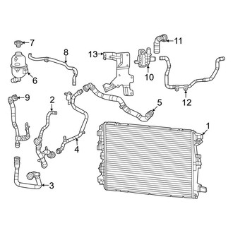 Jeep OE - Cooling - Radiator & Components (Secondary)