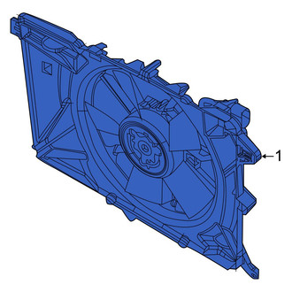 Jeep OE - Engine Cooling Fan Assembly