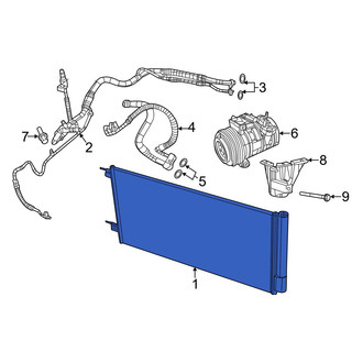 Jeep OE - A/C Condenser