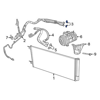 Jeep OE - A/C Refrigerant Line O-Ring