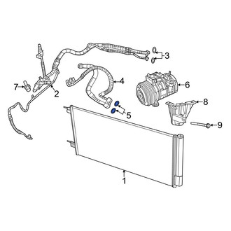 Jeep OE - A/C Refrigerant Line O-Ring