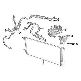 Jeep OE - A/C Compressor Bolt
