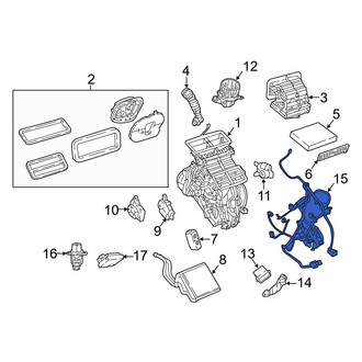 Jeep OE - HVAC System Wiring Harness
