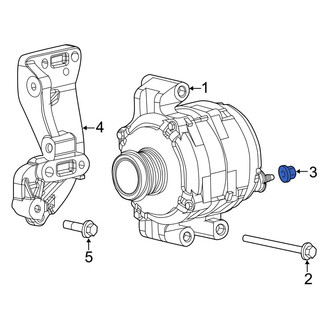 Jeep OE - Alternator Nut