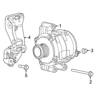 Jeep OE - Electrical - Alternator (MP Body Code 2.4L)
