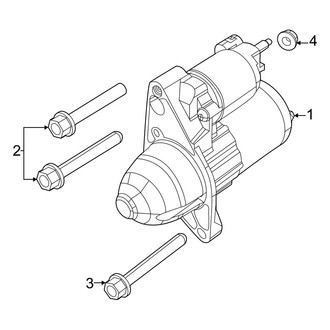 Jeep OE - Electrical - Starter (2.0L)