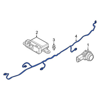 Jeep OE - Rear Parking Aid System Wiring Harness