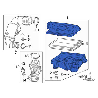 Jeep OE - Air Filter and Housing Assembly