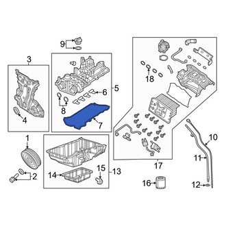 Jeep OE - Engine Valve Cover Gasket