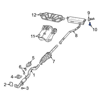 Jeep OE - Exhaust System Hanger Bolt