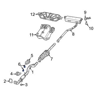 Jeep OE - Exhaust System Hanger Bolt